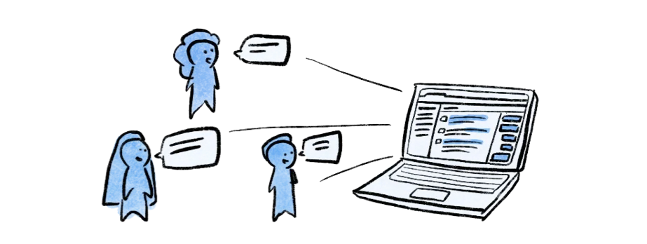 Illustration of collaboration