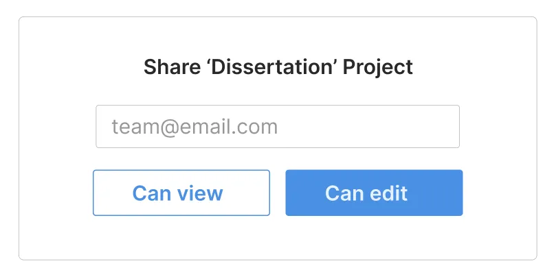 Delve share / edit / view illustration