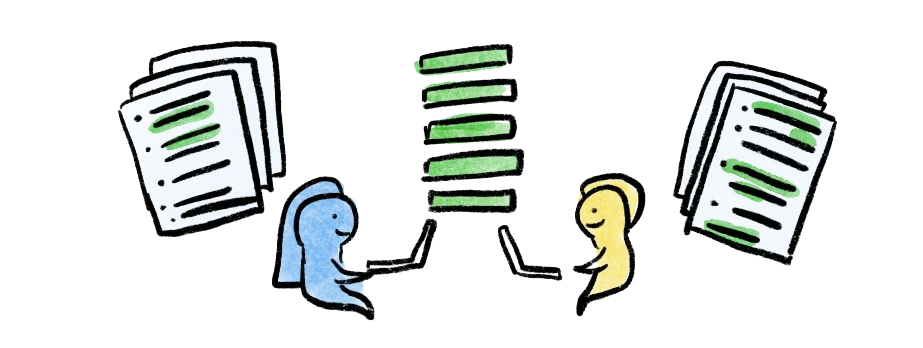 Illustration of collaboration
